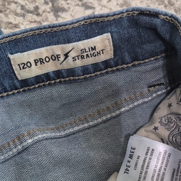 Men's Blue Jeans - Picture 4 of 7